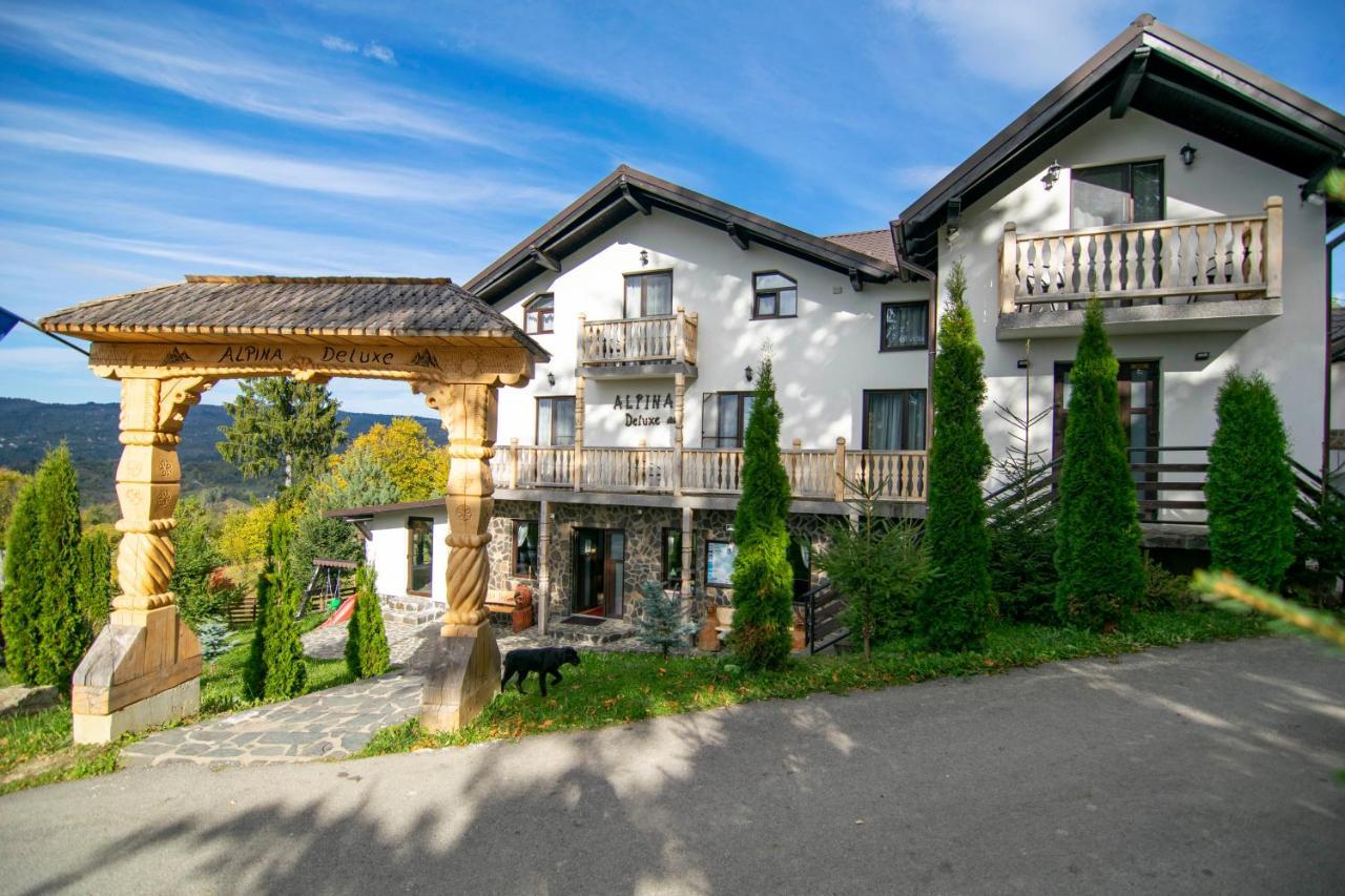 Hotel Alpina Panoramic Moisei Esterno foto