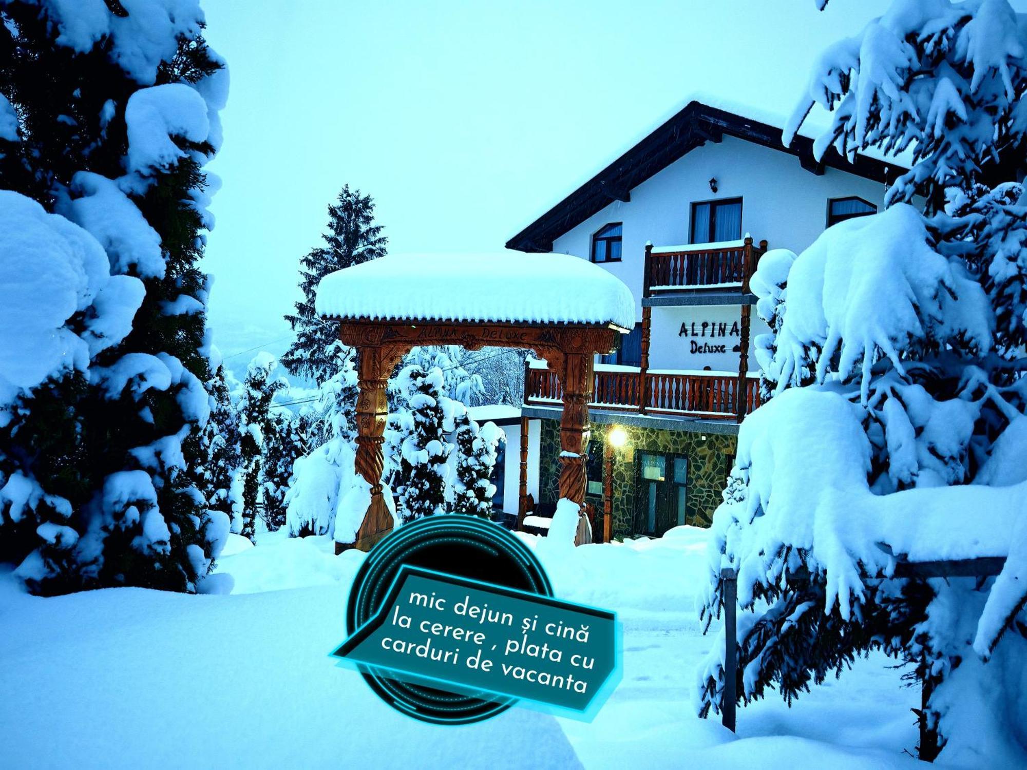 Hotel Alpina Panoramic Moisei Esterno foto